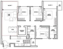 Blk 475A Parkland Residences (Hougang), HDB 5 Rooms #543567421